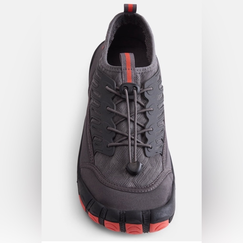 OZARK TRAIL Mens Trailwear Size 11 Adjustable Bungee Cord Gray & Orange New